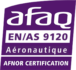 Logo de la certification 9120 obtenu par Cogne France pour le stockage et distribution des produits aéronautique